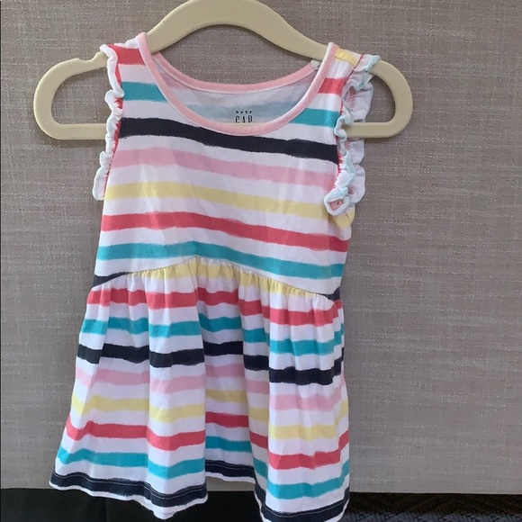 GAP Other - 3/$8 - Baby Gap Rainbow Stripe Dress